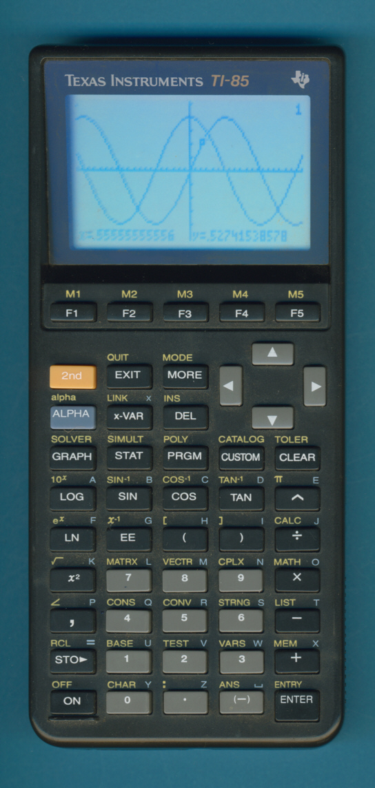 Texas Instruments TI85 IT History Society